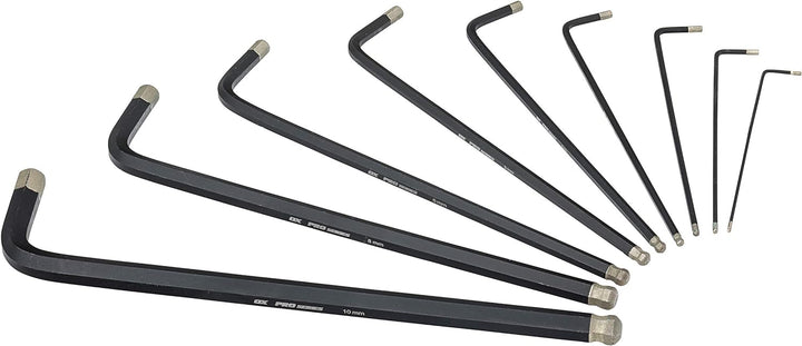 OX Tools OX-P322409 OX Pro Diamant-Innensechskantschlüssel-Set, 9-teilig, metrisch 1,5–10 mm
