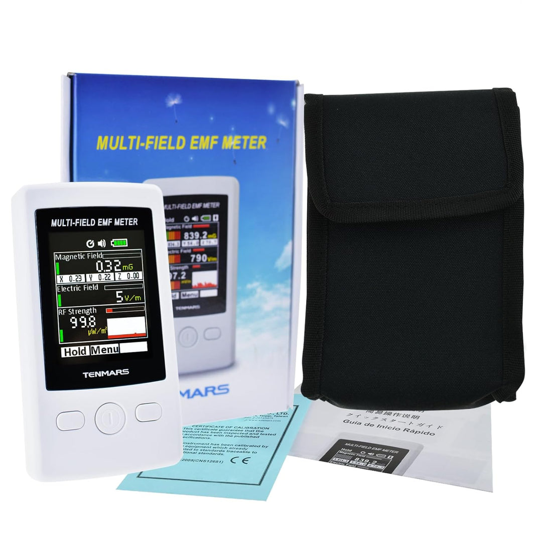 Multi-Feld EMF Meter Tasche ELF RF Gauss Meter 2000mG Elektromagnetisch Elektrisch RF Feld Stärke Pr