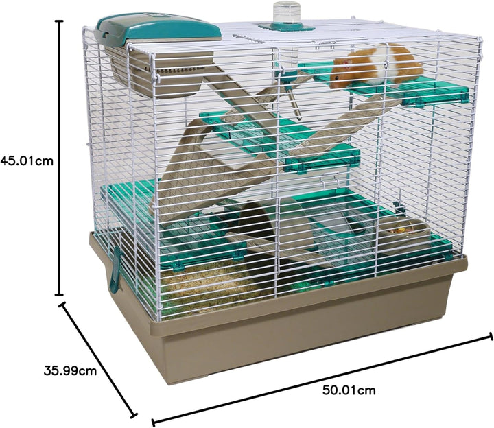 Rosewood 19178 Hamster Käfig Pico XL Translucent Teal