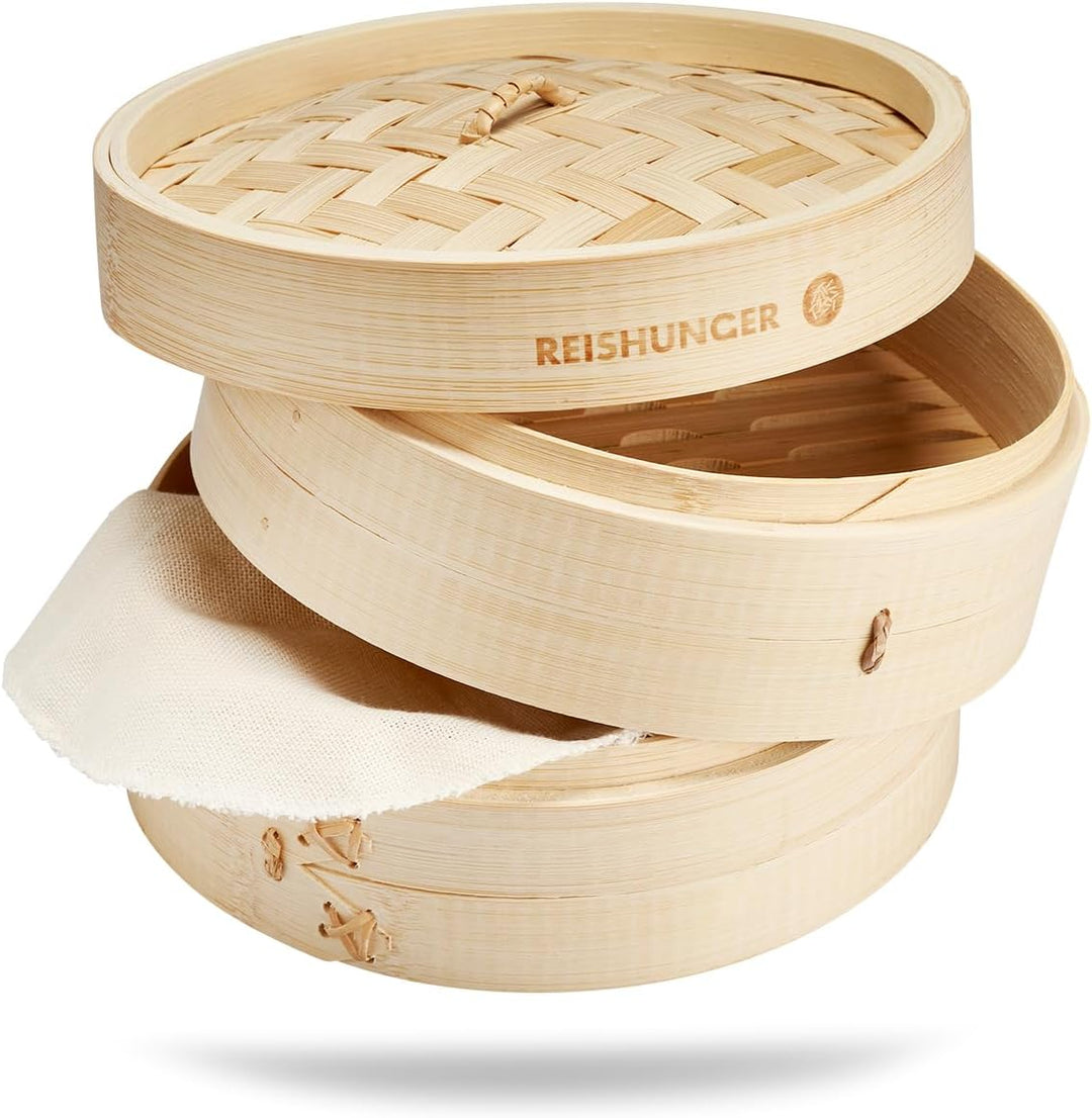 REISHUNGER Bambusdämpfer Ersatzbaumwolltuch, ⌀ 23 cm (20er Pack), 23 cm (20er Pack)