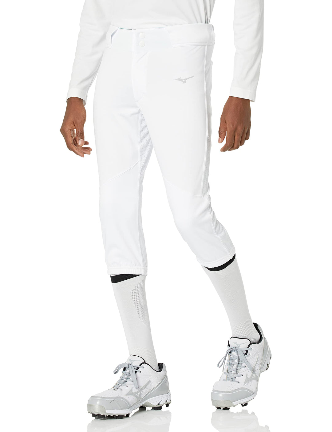Mizuno Damen Aero Vent Softball Pant Softballhose M Weiss, M Weiss