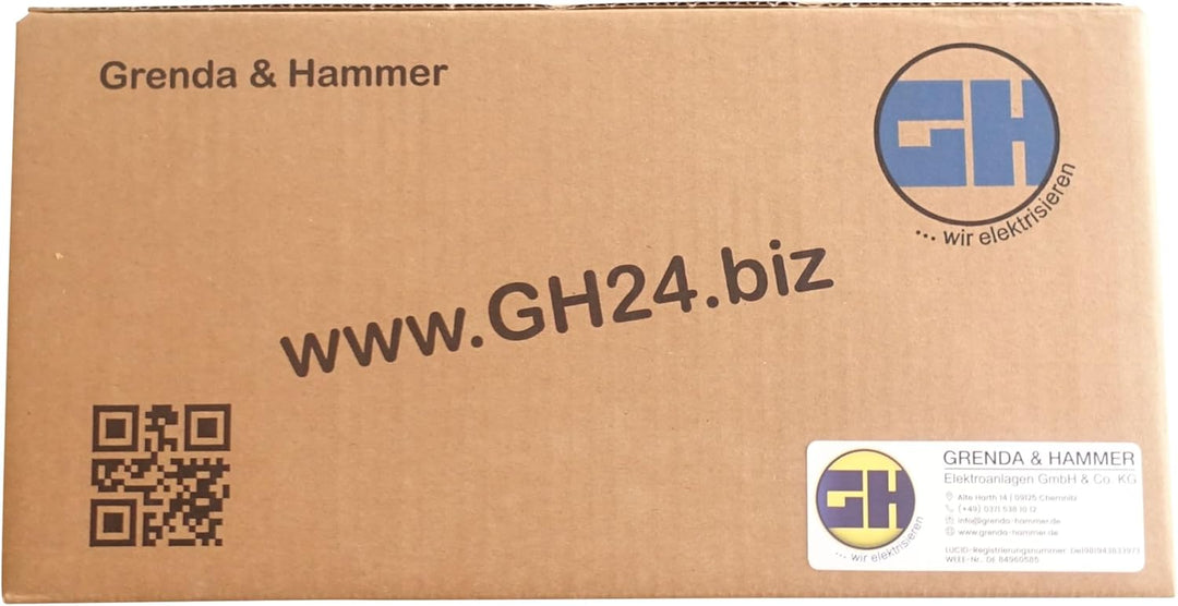 grenda-hammer® | Wechselstromzähler 230V 10(40) A geeicht für 16 Jahre und für Verrechnungszwecke zu