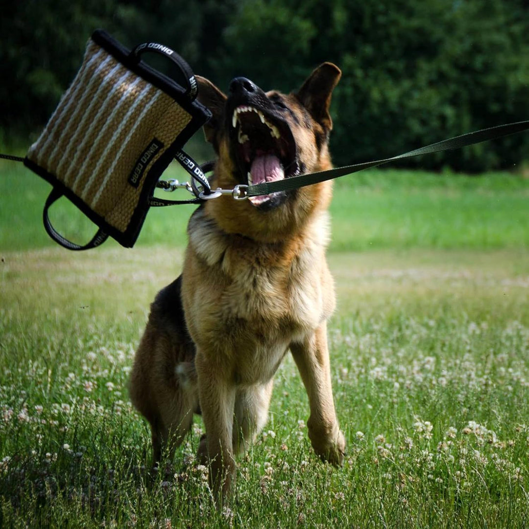 Dingo Gear Beisskissen aus Jute Keilform Medium Extra Ausbildung IGP IPO K9 Hundetraining S00519 Jut