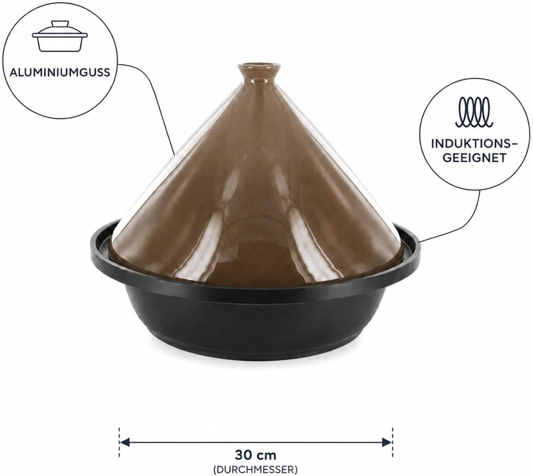 Induktion Tajine, Taupe