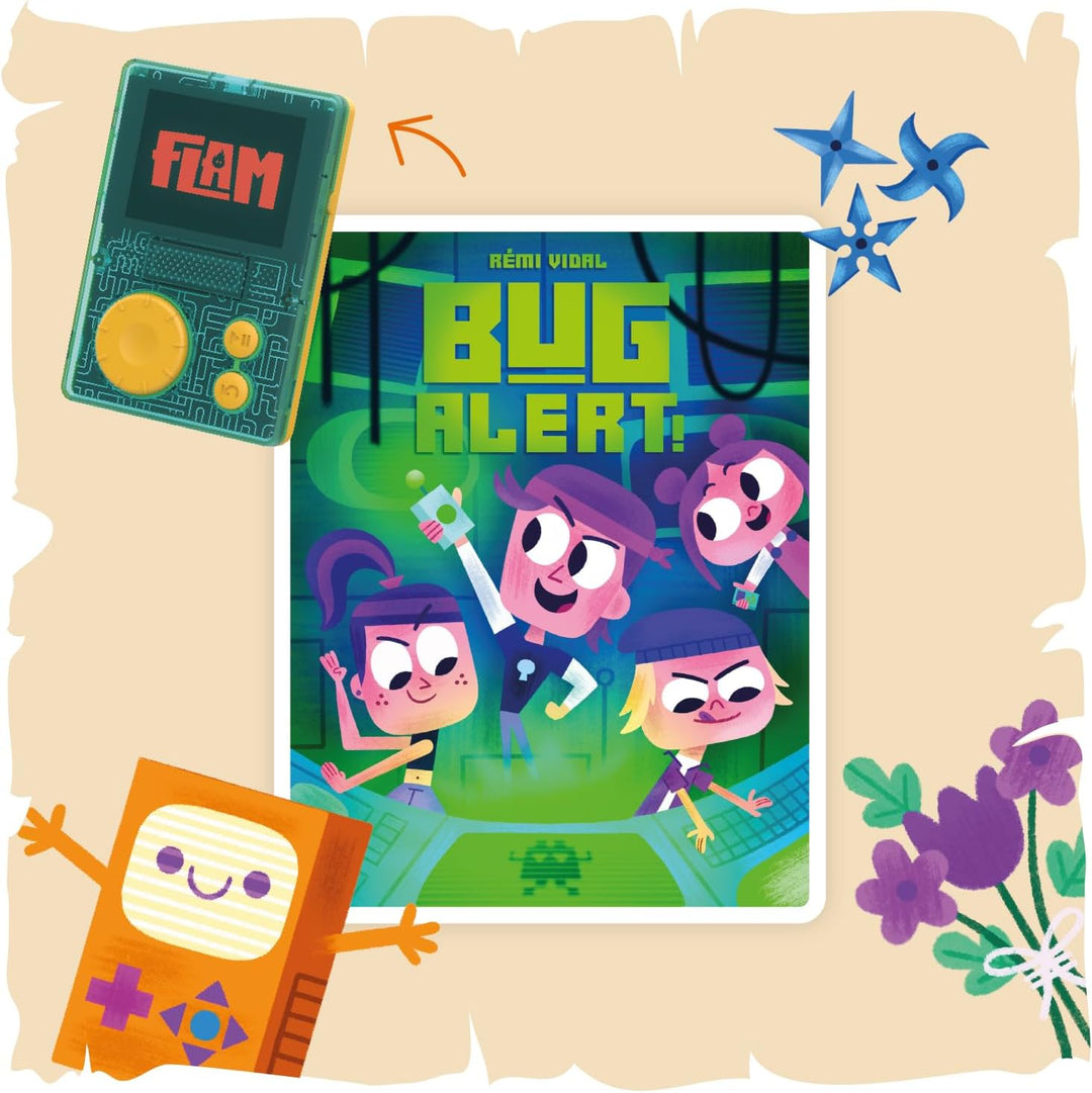 Lunii - Bug Alert Box – interaktives Audiobuch ab 7 Jahren, zum Hören auf FLAM
