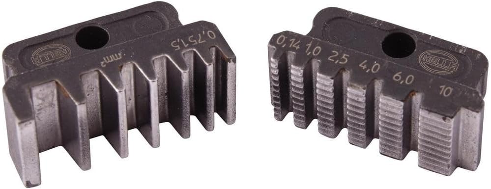 HELLA - Crimpzangeneinsatz - Metall - schwarz - Ø von: 0.25mm - Ø bis: 6.0mm - Profi, Typ I & II/Uni