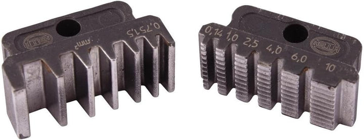 HELLA - Crimpzangeneinsatz - Metall - schwarz - Ø von: 0.25mm - Ø bis: 6.0mm - Profi, Typ I & II/Uni