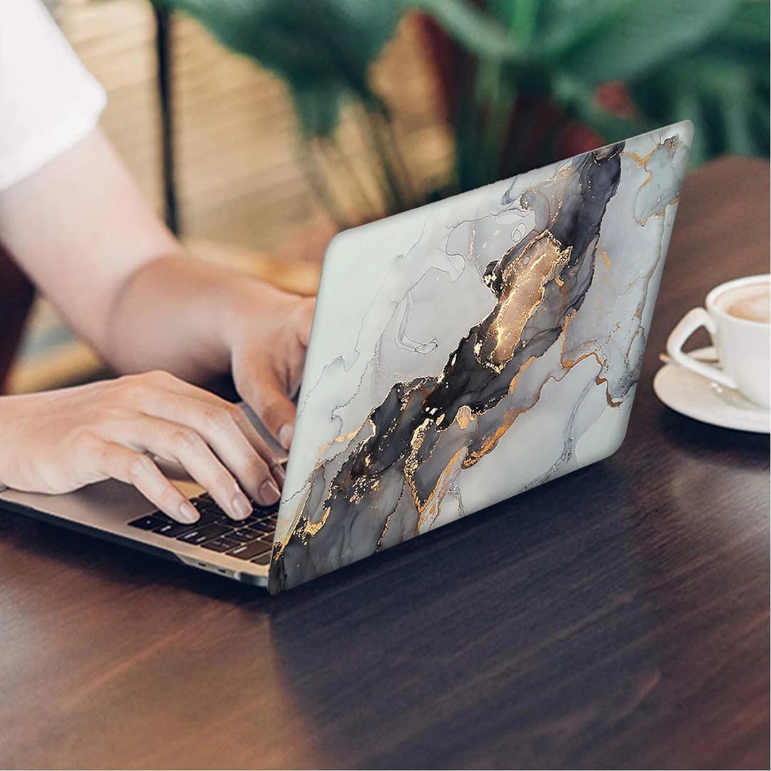 MOKASE Hülle Kompatibel mit MacBook Air 13 Zoll 2021 2020 A2337 M1 A2179 A1932 Touch ID, Plastik Har
