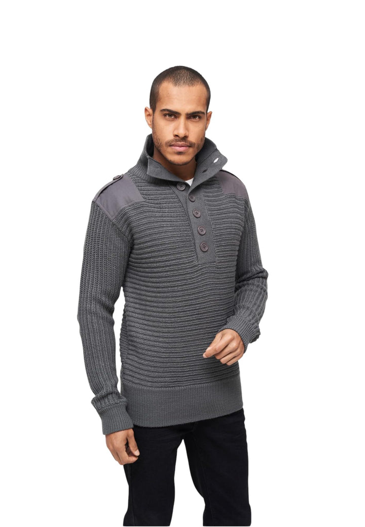 Brandit Herren Alpine Pullover, Anthrazit