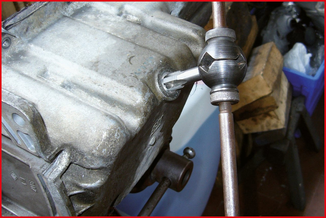 KS Tools 150.4950 Ölablassschrauben-Gewindereparatur-Satz, 12-tlg. M24 x 1,5