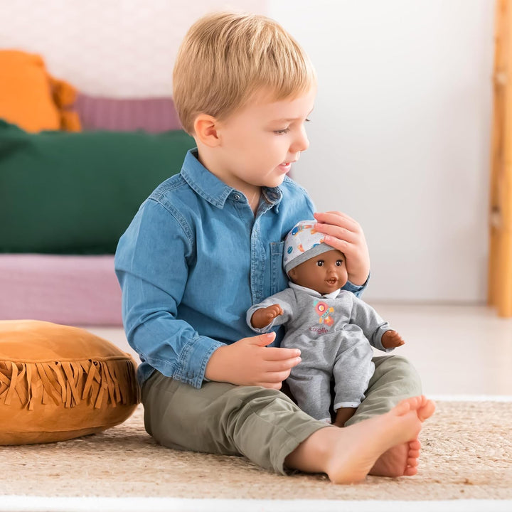 Corolle 100480 Baby Calin Marius, grau