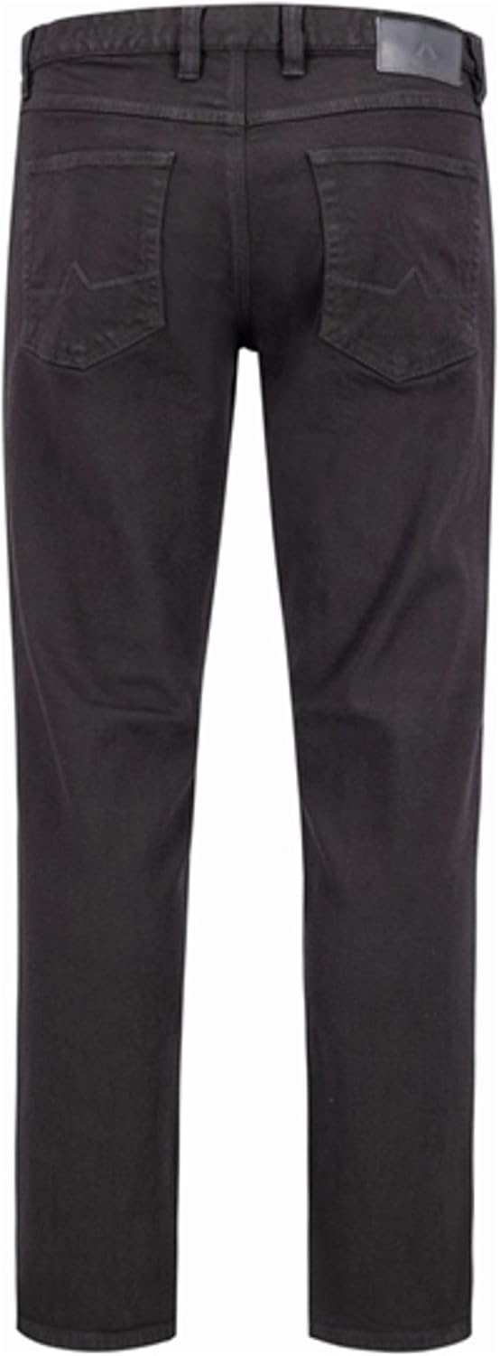 ALBERTO Regular Slim Fit Jeans Used 5 Pocket schwarz Grösse W31 L34