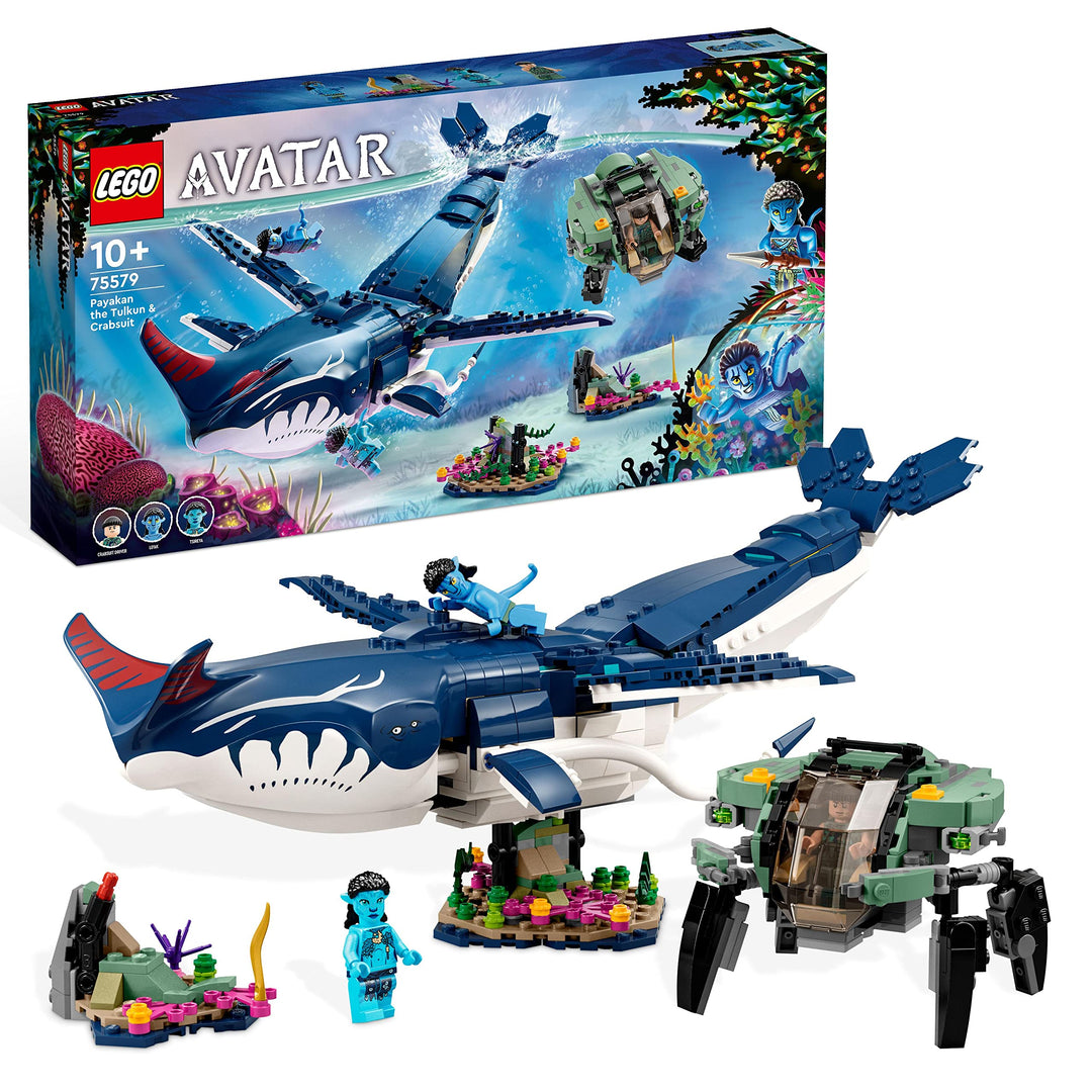LEGO 75579 Avatar Payakan der Tulkun und Krabbenanzug, The Way of Water Ozean Spielzeug zum Bauen mi