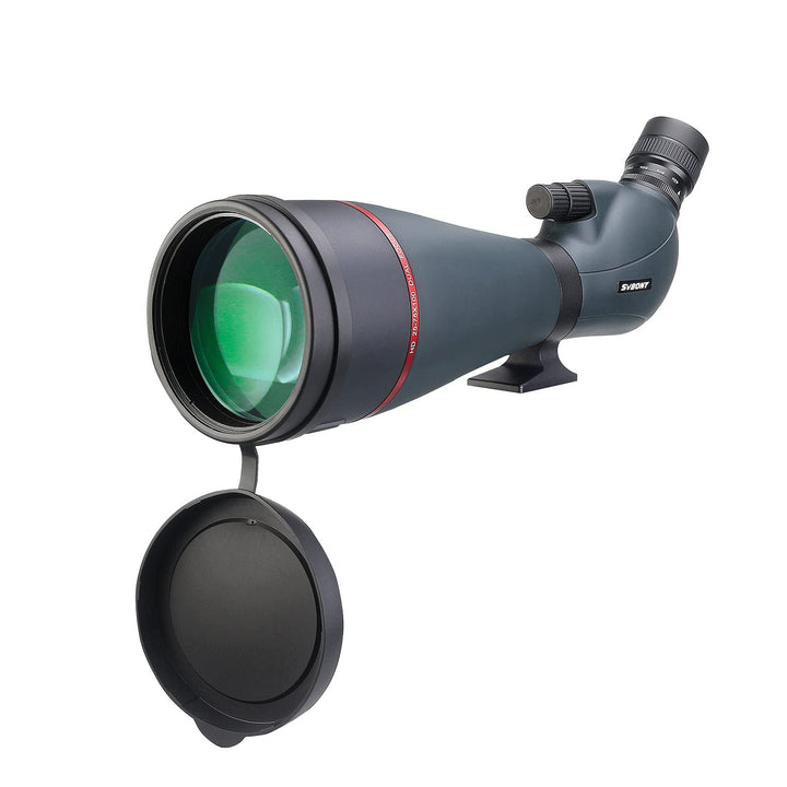 Svbony SV406 Spektiv 25-75x100, Doppelfokus FMC Porro Beschichtungsprisma, Wasserdichtes Abgewinkelt