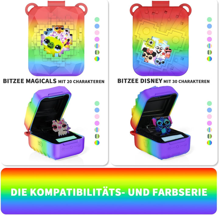 Generisch Digitale Haustier-Silikon-Schutzhülle für Bitzee Magicals – stossfest, Kratzfest, mit häng
