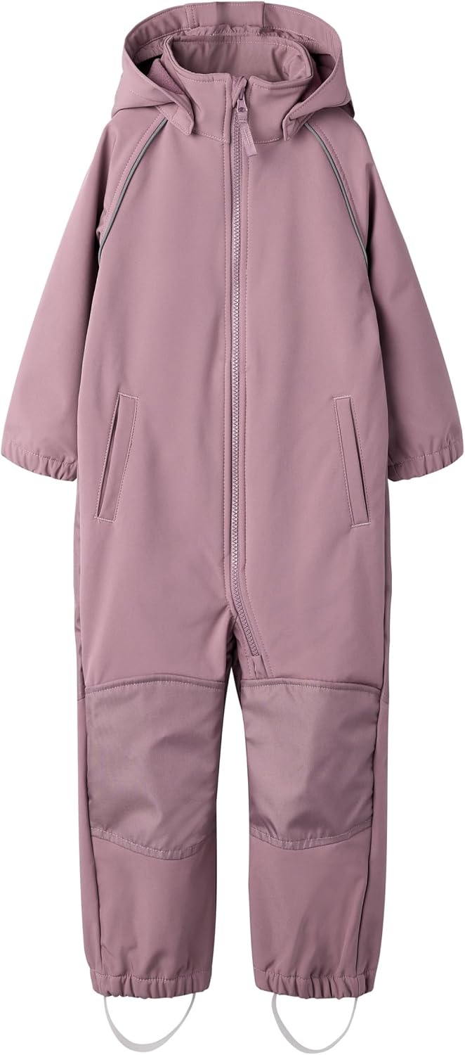 NAME IT Unisex Nmnalfa Softshell Suit Solid Fo Noos Regenanzug, 80