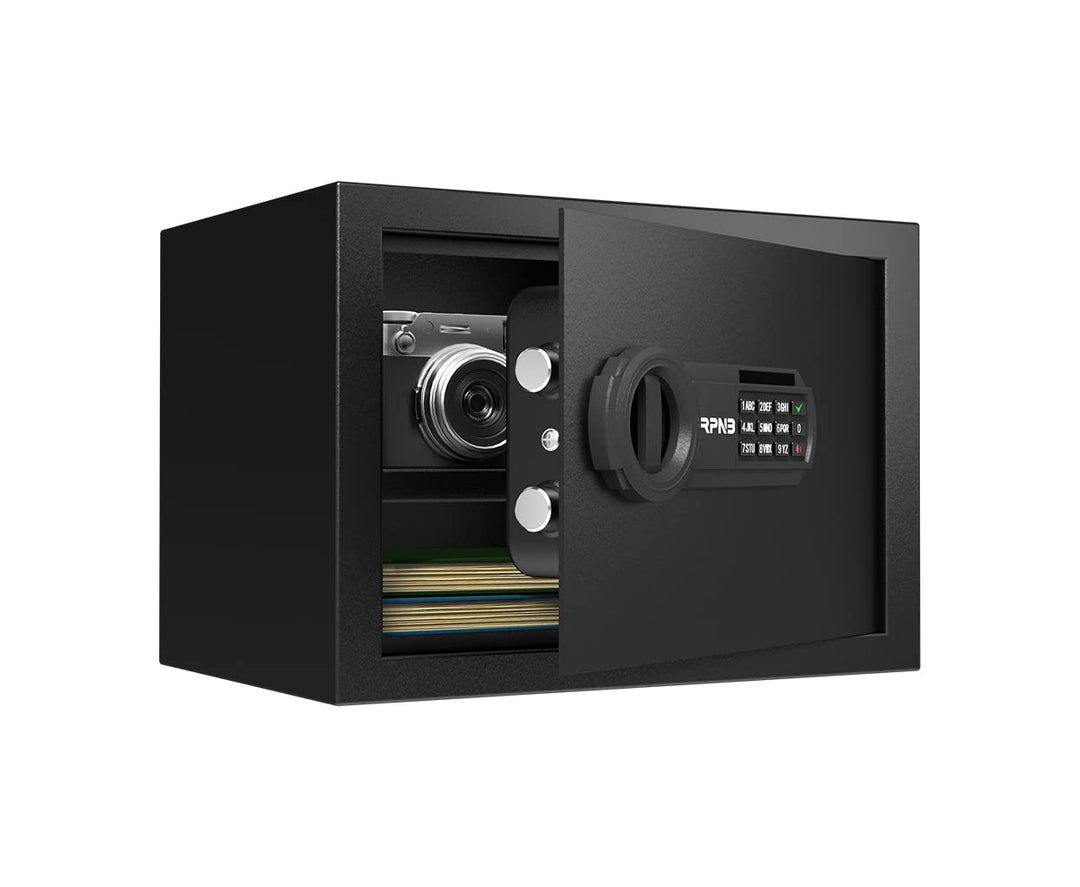 RPNB Luxus Safe und Schliessfach, Geldkoffer, Zifferntastatur sicher, perfekt für Hause Büro Hotel B