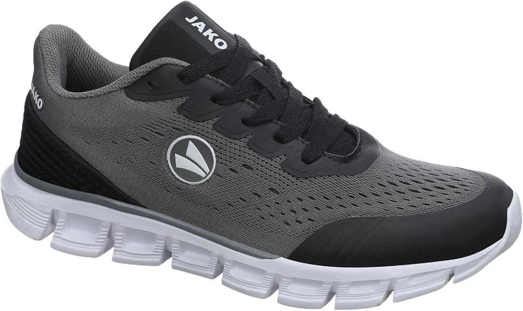 JAKO Lifestyle - Schuhe Herren - Sneakers Freizeitschuh Base Mesh 36 EU Schwarz, 36 EU Schwarz