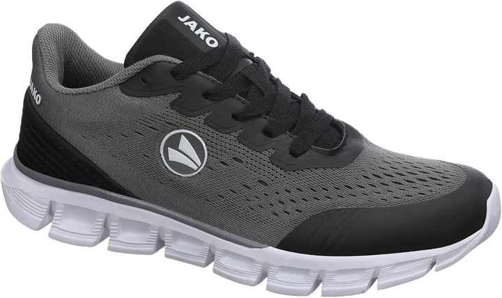 JAKO Lifestyle - Schuhe Herren - Sneakers Freizeitschuh Base Mesh 36 EU Schwarz, 36 EU Schwarz