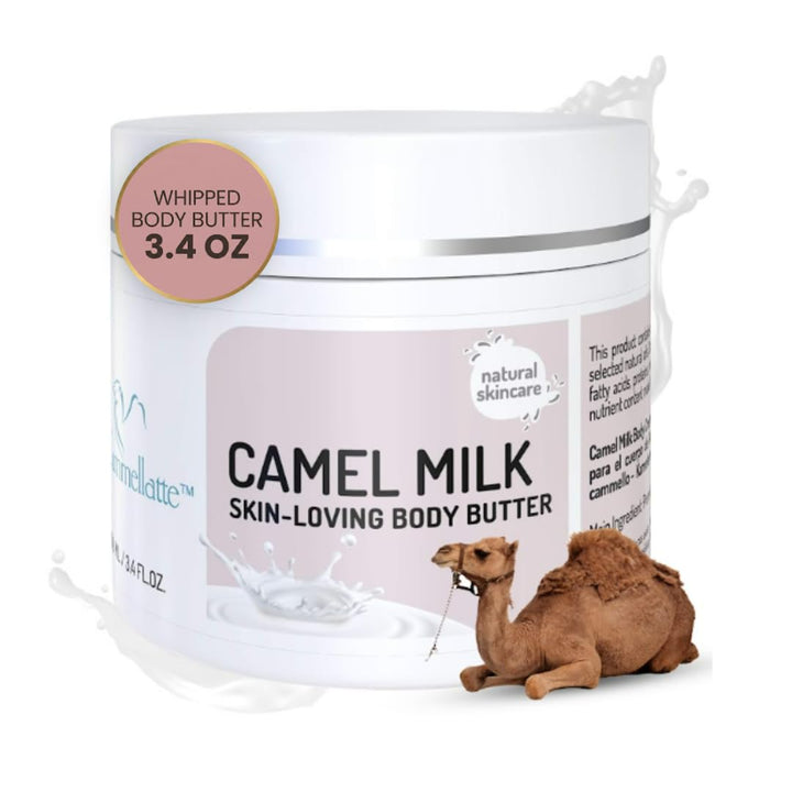 Cammellatte Kamelmilch Körperbutter mit Sheabutter - intensiv pflegende Bodylotion für trockene Haut