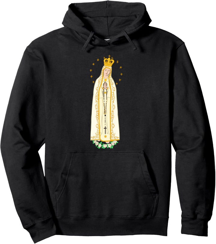 Dame von Fatima - Lady of Fatima - Virgen de Fatima Pullover Hoodie