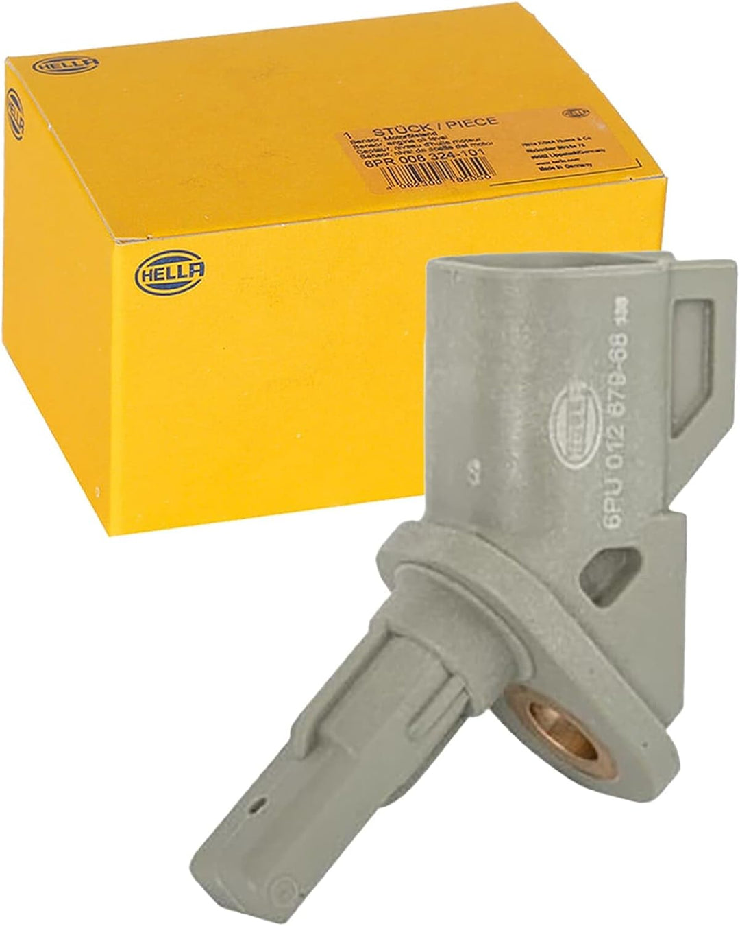 HELLA 6PU 012 679-681 Sensor, Raddrehzahl - 12V - 2-polig - Vorderachse rechts - ohne Kabel