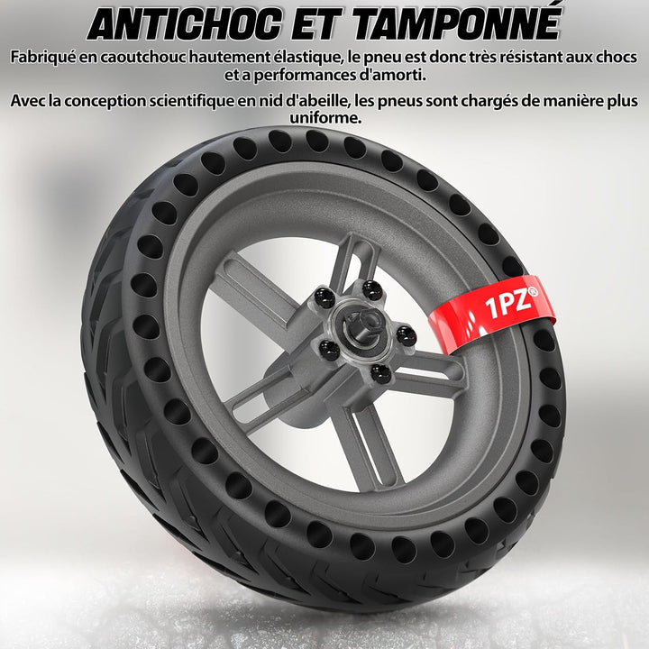 1PZ F8P-X1M 8 1/2 x 2 Solid Reifen für Xiaomi M365, 8,5 Zoll Ersatzreifen mit original kugelgelagert