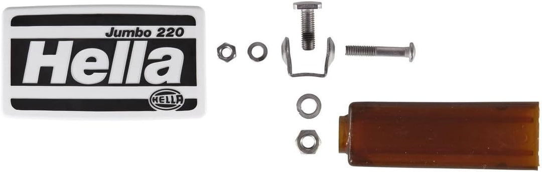 HELLA 1FE 006 300-121 Halogen-Fernscheinwerfer - Jumbo 220 - 12/24V - Referenzzahl: 37.5 - Anbau - L