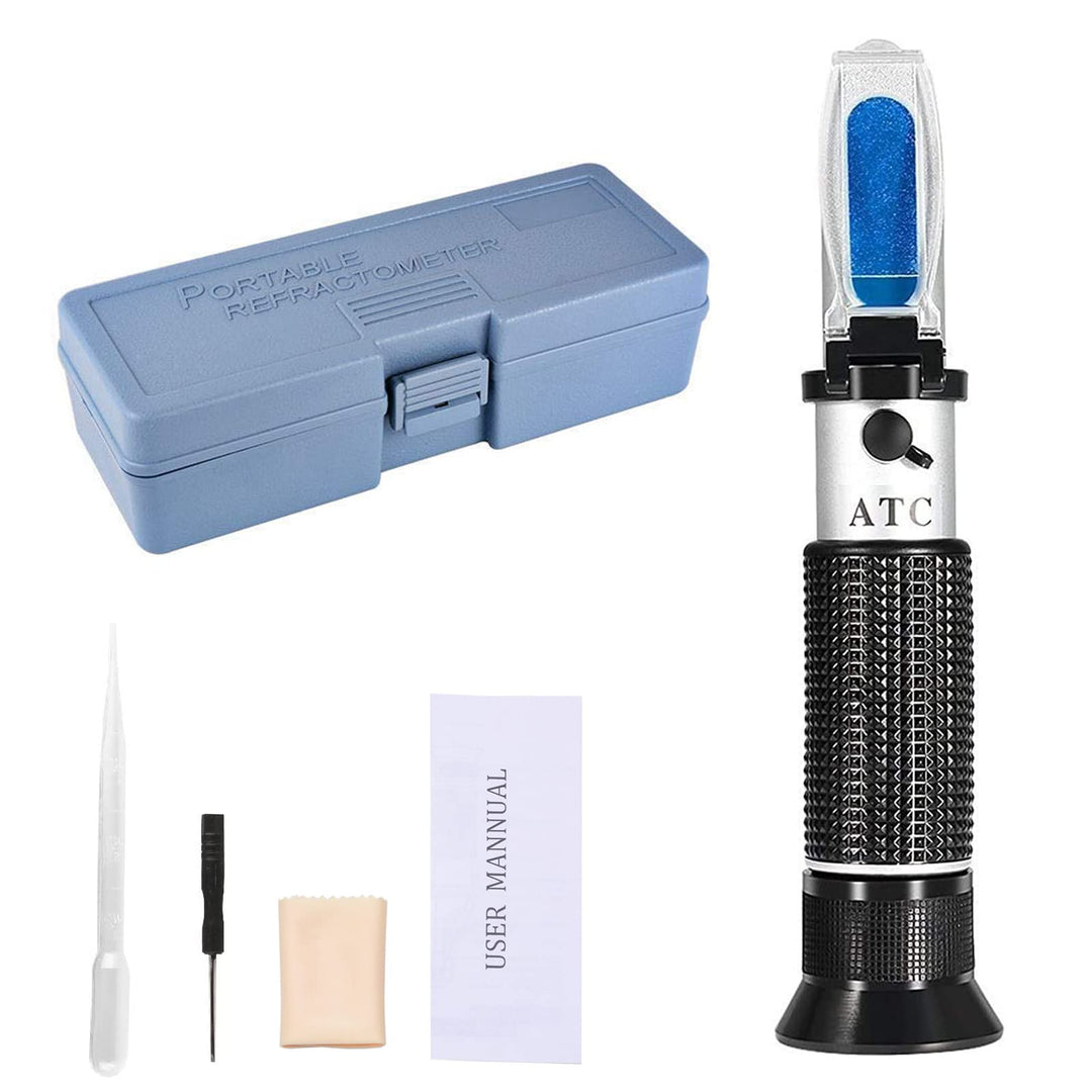 4-in-1 Frostschutz Refraktometer - Frostschutz, Scheibenwischwasser, AdBlue, Batterielösungen und Gl