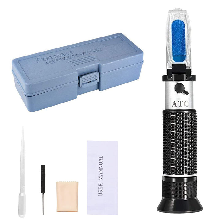 4-in-1 Frostschutz Refraktometer - Frostschutz, Scheibenwischwasser, AdBlue, Batterielösungen und Gl