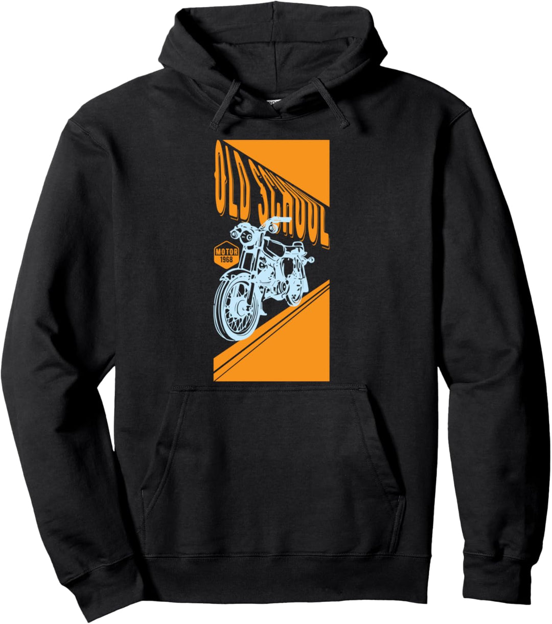 Oldschool Simson-S51 Moped Pullover Hoodie