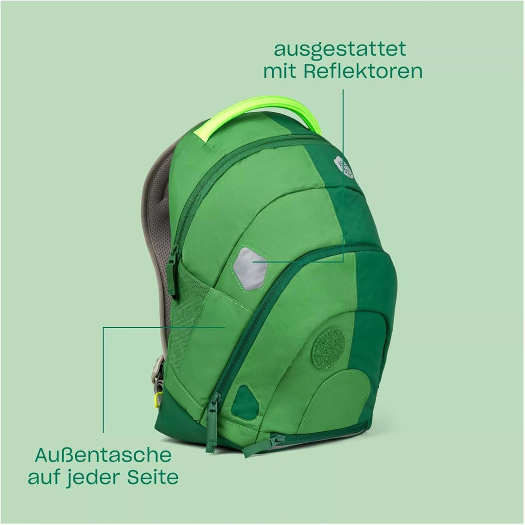 Affenzahn Abenteuerrucksack Daydreamer ergonomisch, 12L Volumen, individualisierbar, mit Regenschutz