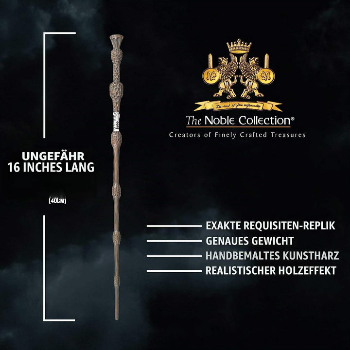 The Noble Collection Proffesor Albert Dumbledore Charakterstab NN8401 mehrfarbig