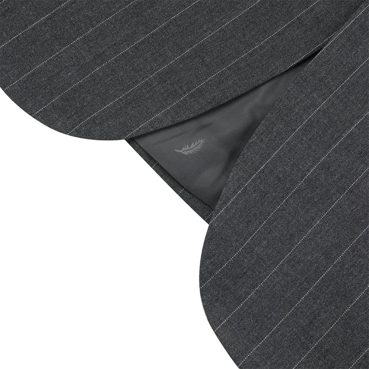 YOUTHUP Herren 2 Teilig Anzug Regular Fit Vertikale Streifen Anzüge Formale Herrenanzug für Hochzeit