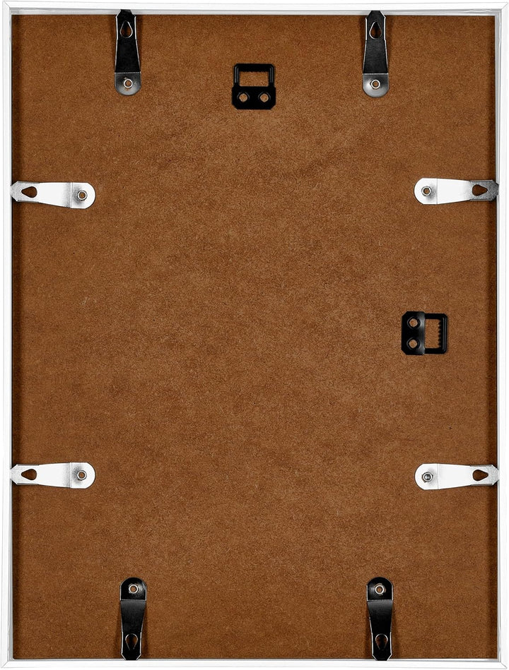 yd. Your Decoration - Bilderrahmen 75x100 cm - Weiss Hochglanz - Bilderrahmen aus Aluminium mit Acry