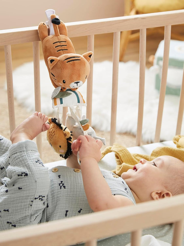 Vertbaudet Baby Lernspielzeug,Tansania mit Clip Mehrfarbig ONE Size, Mehrfarbig