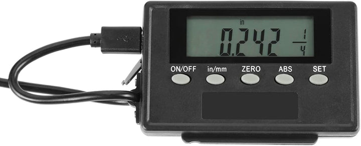 Digitalanzeige DRO Remote LCD Exaktheit Linearskala für Fräsmaschinen oder Drehmaschinen Messbereich