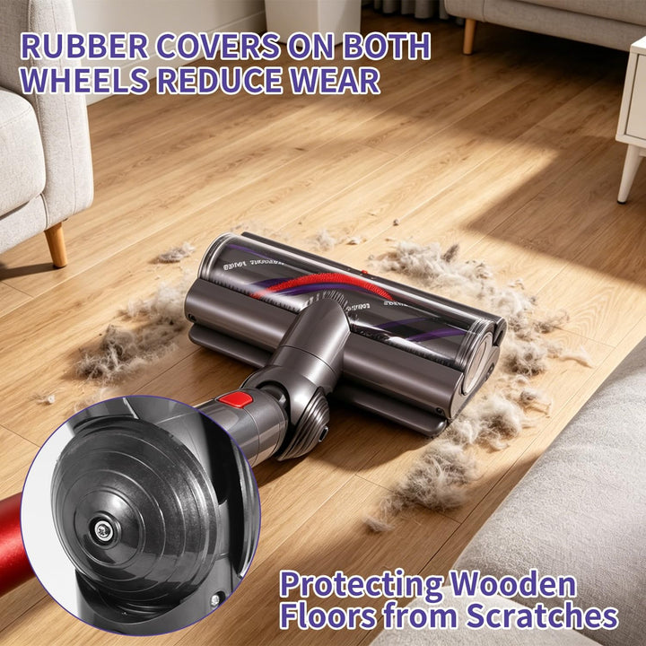 KENVOR Bürste für Dyson V7 V8 V10 V11 V15 Gen5,Torque-Drive Reinigungskopf | Bürstenkopf mit hohem D