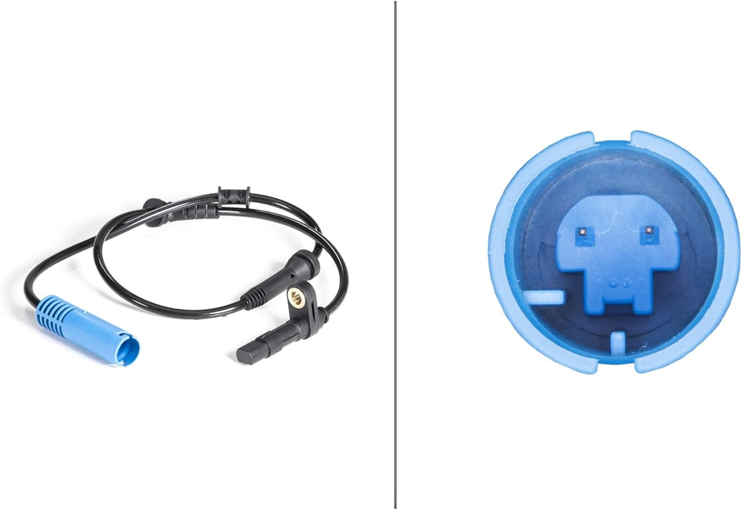 HELLA 6PU 009 106-311 Sensor, Raddrehzahl - 12V - Vorderachse beidseitig - Kabel: 665mm