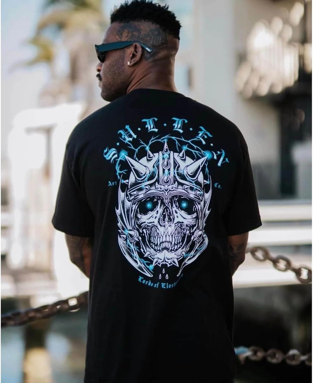 Sullen Men's Berserker Standard Black Short Sleeve T Shirt L