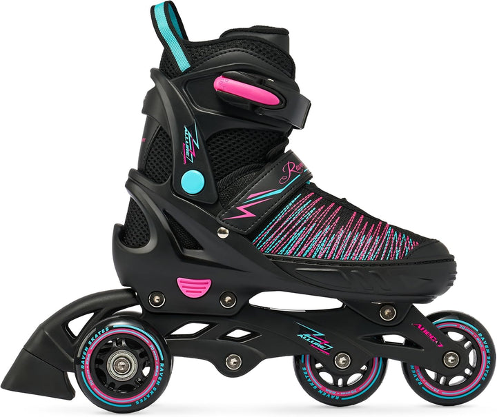RAVEN 4in1 Inline Skates Triskates Rollschuhe Schlittschuhe Inliner für Kinder Erwachsene Mädchen Da
