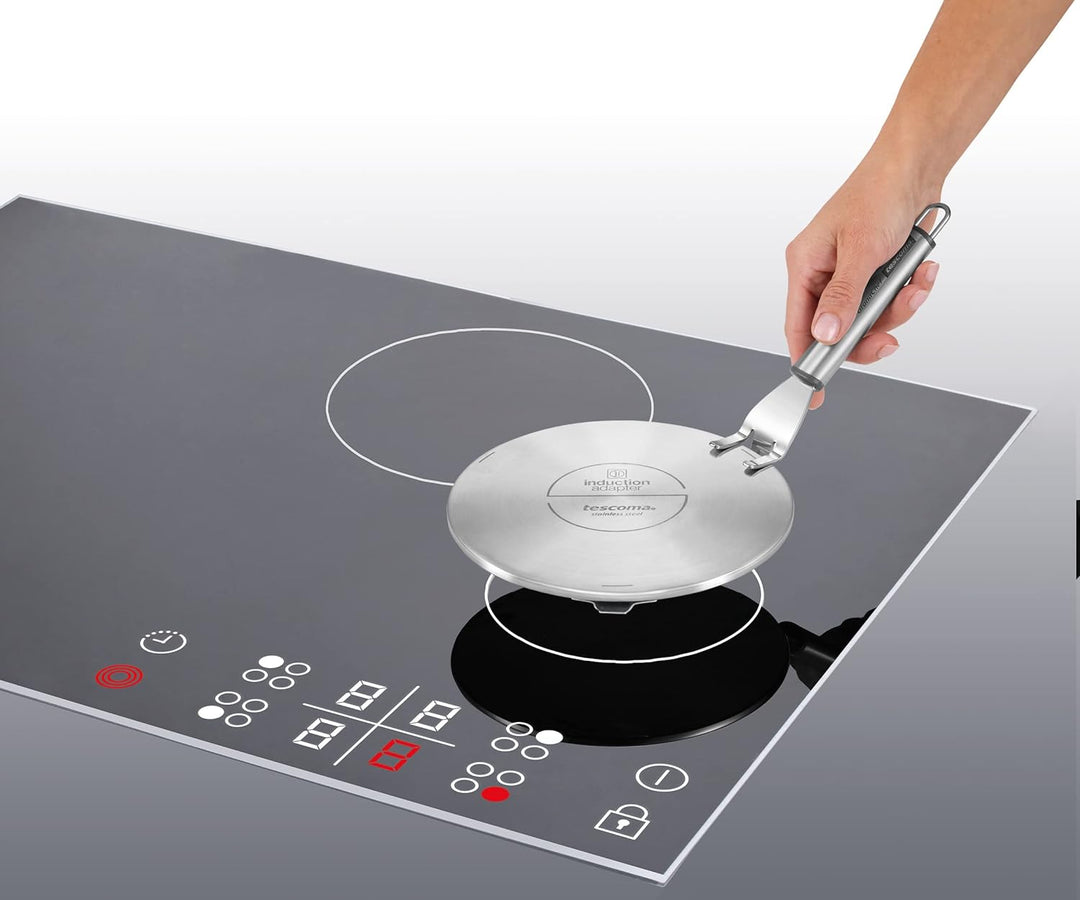 Tescoma GrandCHEF Induktions-Adapter, Edelstahl (17cm) 17 cm, 17 cm