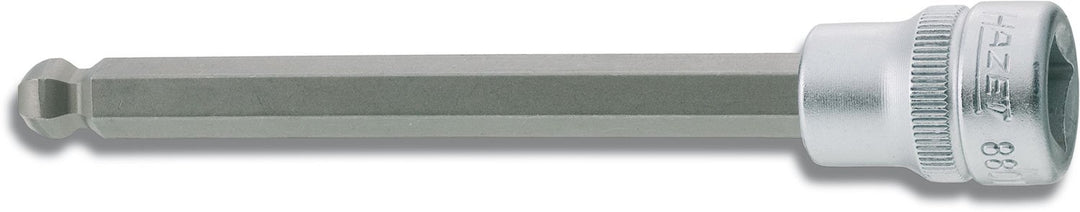 Hazet Schraubendrehereinsatz 3/8" Innensechskant mit Kugelkopf 8x116mm 8801KK-8, 8801KK-8