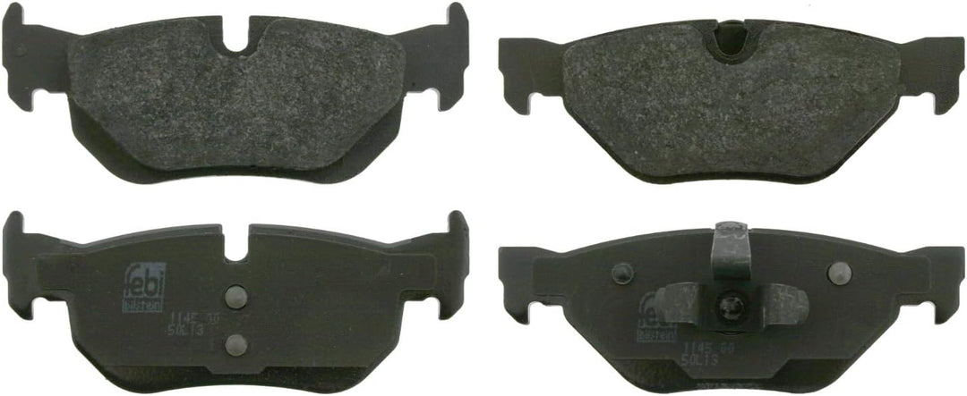 febi bilstein 16533 Bremsbelagsatz, 1 Stück & 24319 Verschleisskontakt, 1 Stück Bundle mit Verschlei