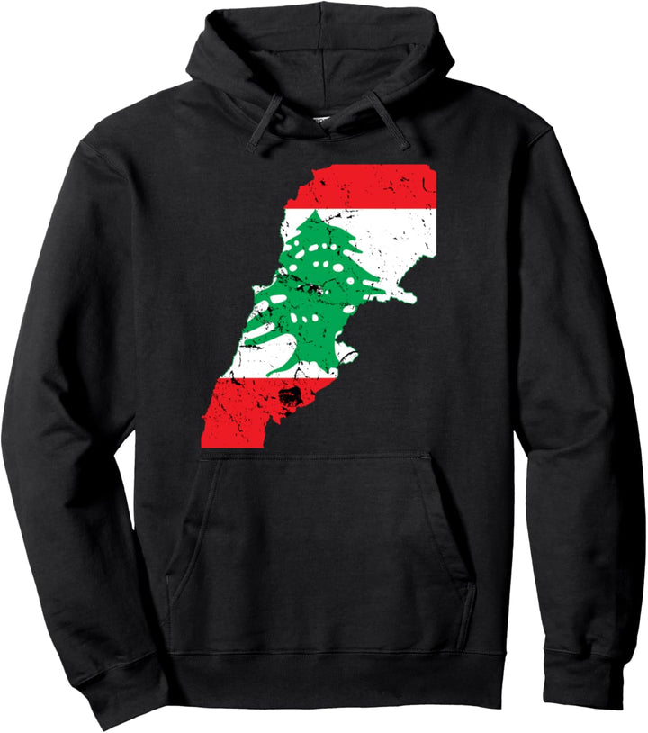 Libanon Beirut Flagge Karte Männer Frauen Kinder Geschenk Tees Pullover Hoodie