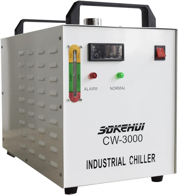 Industrial Water Chiller Industrieller Wasserkühler CW-3000 CO2 Laser Rohrkühler 9 L Wasserkühler zu