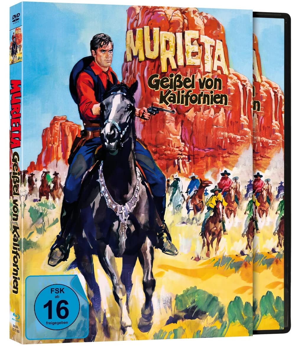 MURIETTA - Geissel von Kalifornien -Cover A - Blu-ray & DVD im Schuber - Limited Deluxe Edition plus