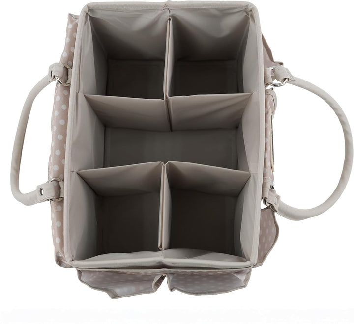 Everything Mary Basteltaschen Hellbraun Gepunktet, Hellbraun Gepunktet