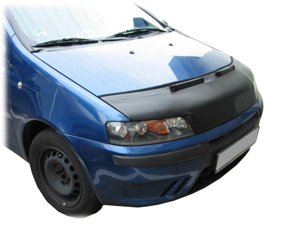 AB-00063 AUTO-BRA kompatibel mit Fiat Punto 188 Bj. 1999-2003 Haubenbra Steinschlagschutz Tuning Bon