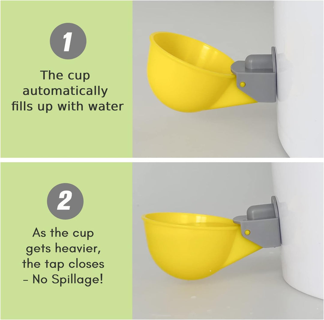 Hühnerwasserbecher, automatisches Befüllen von Geflügeltränken (6), 6